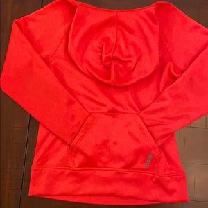 Soft red hoodie